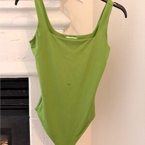 Green Bodysuit - Women Tops